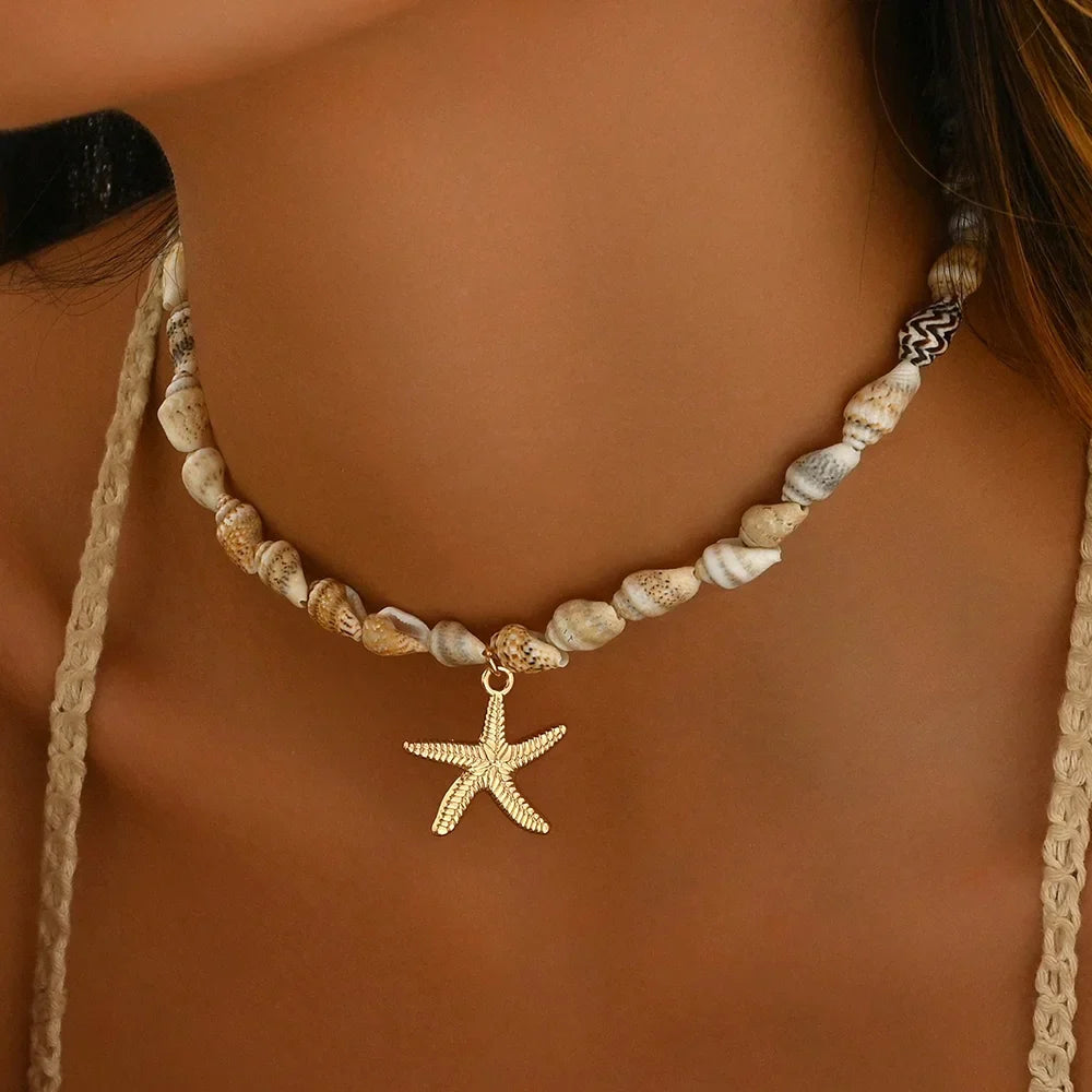 Ocean Dreams Shell Pendant Necklace