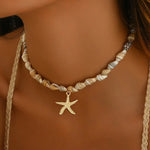 Ocean Dreams Shell Pendant Necklace