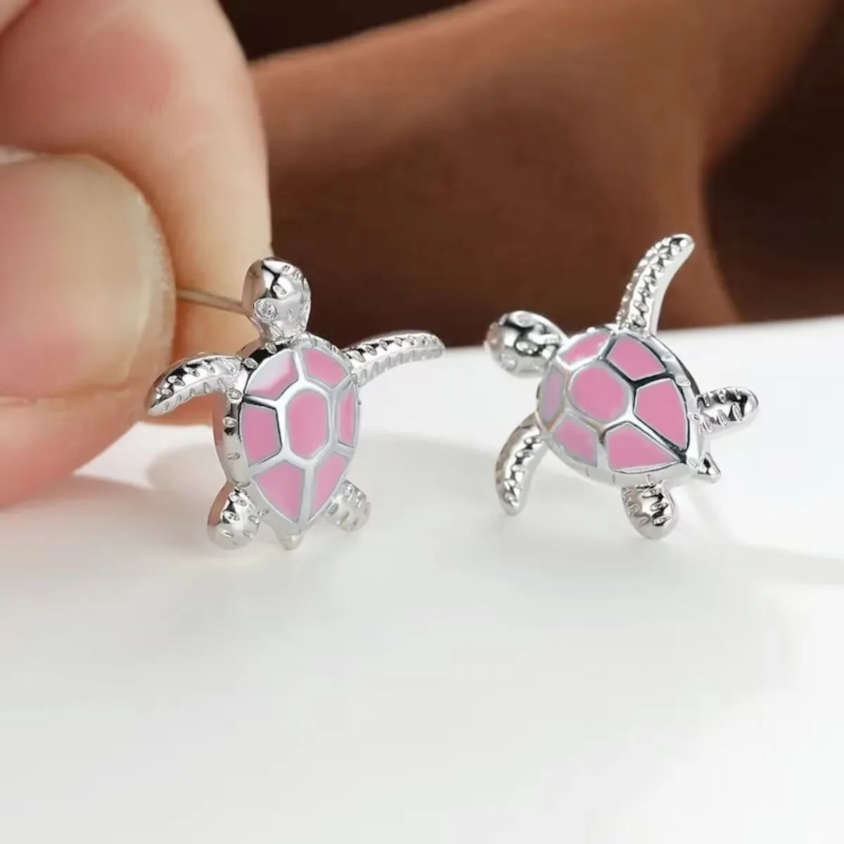 Seaweed Stud Earrings