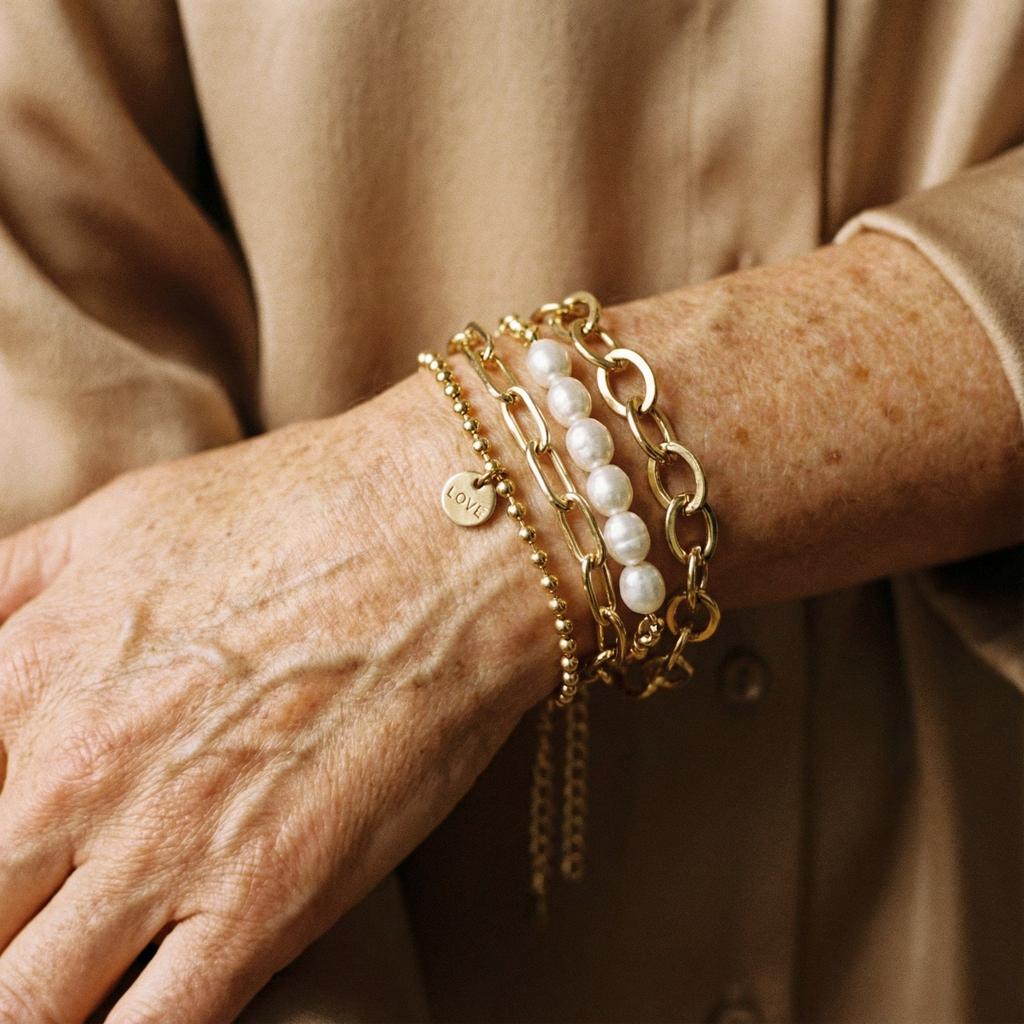 Golden Daisy Bracelets