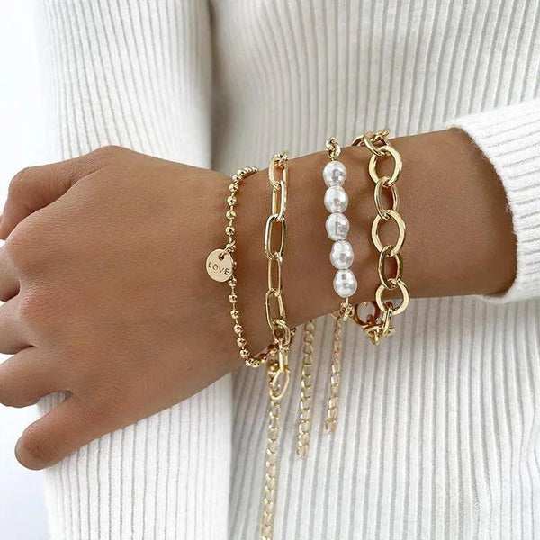 Golden Daisy Bracelets
