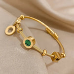 Evmenia Gold Bracelet