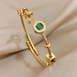 Evmenia Gold Bracelet