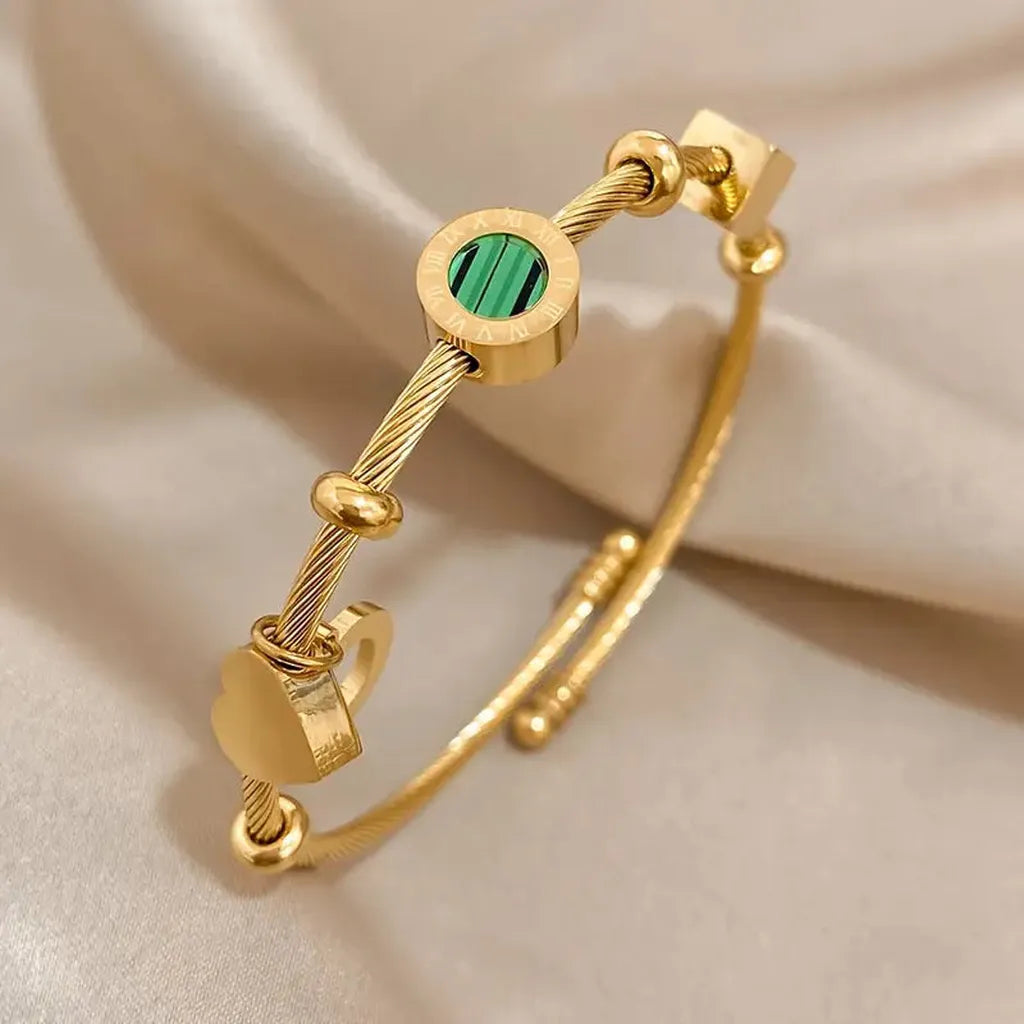 Evmenia Gold Bracelet