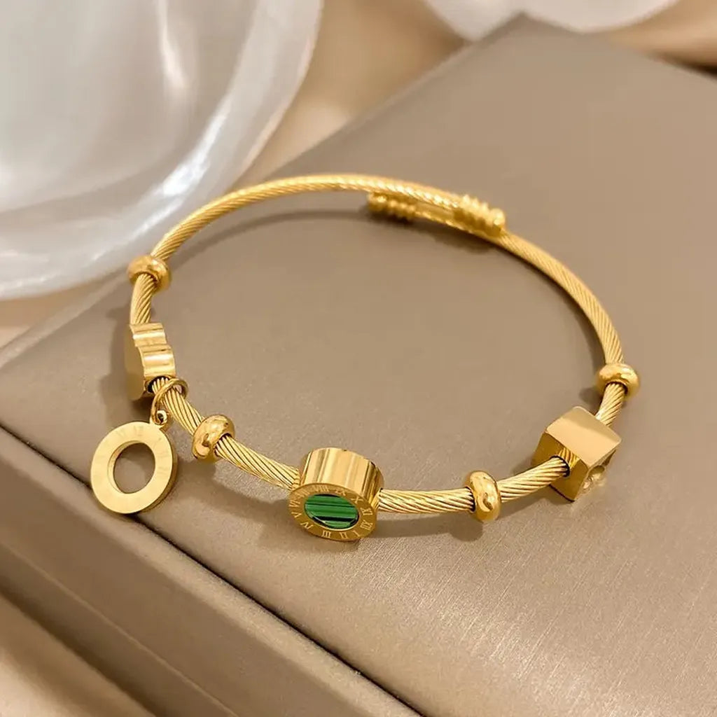 Evmenia Gold Bracelet