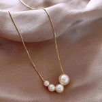 Golden Freshwater Pearl Necklace