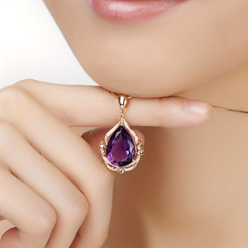 Maria Amethyst Necklace