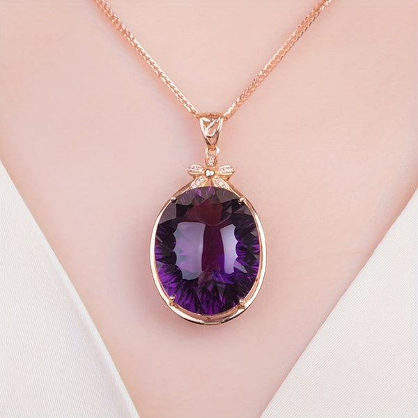 Maria Amethyst Necklace
