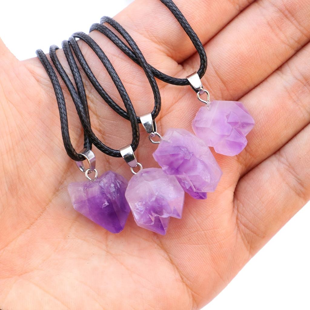 Pink Amethyst Necklace