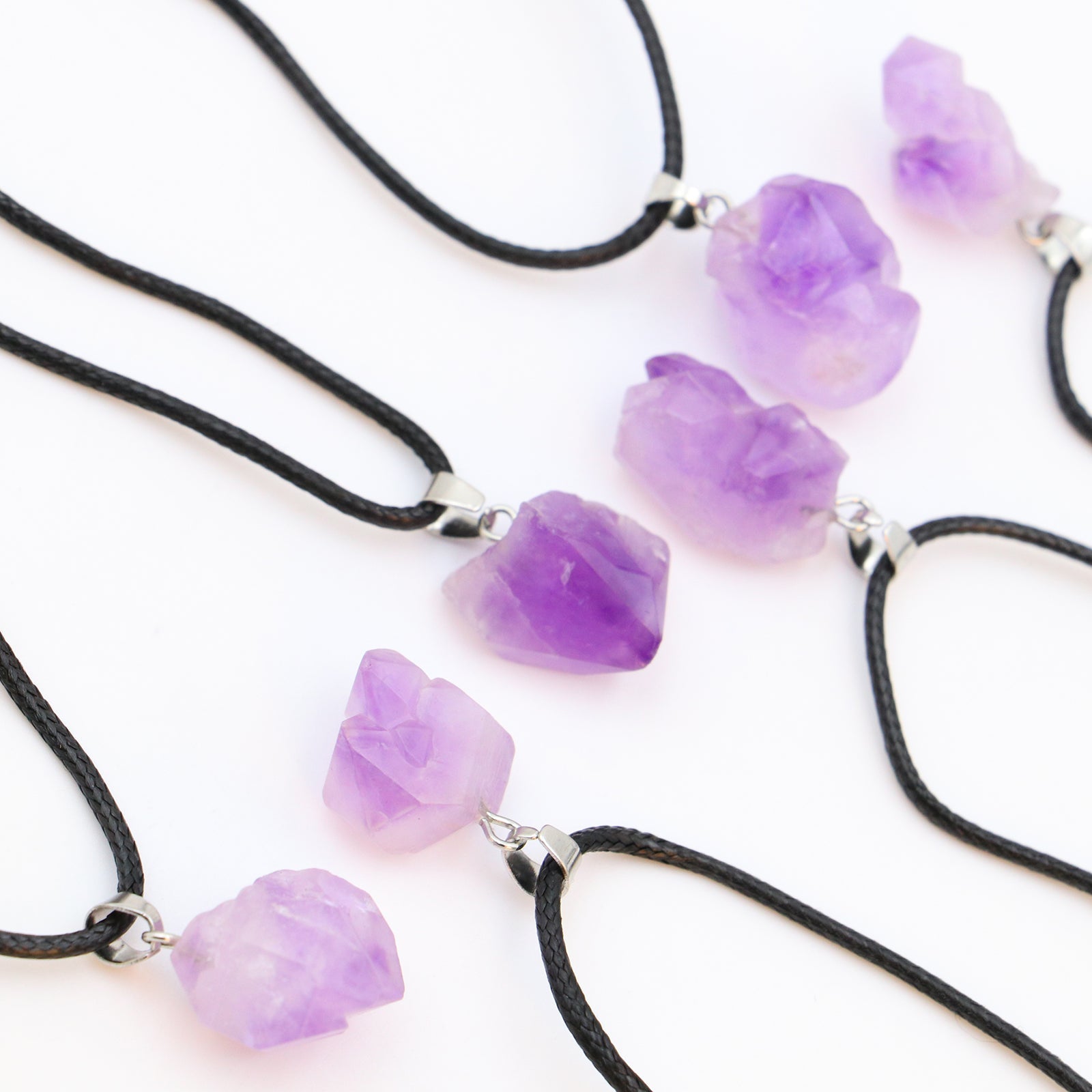 Pink Amethyst Necklace