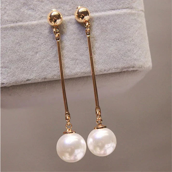 Luxury Handcrafted Beaded Drop Earrings