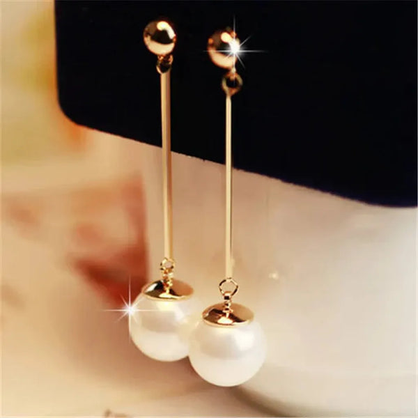 Luxury Handcrafted Beaded Drop Earrings