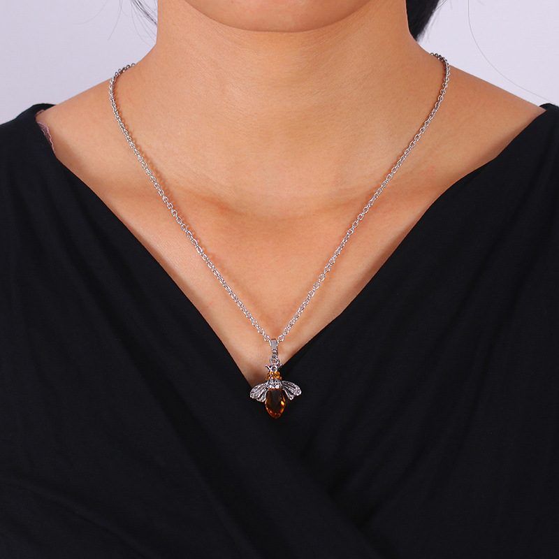 Golden Bee Spirit Pendant