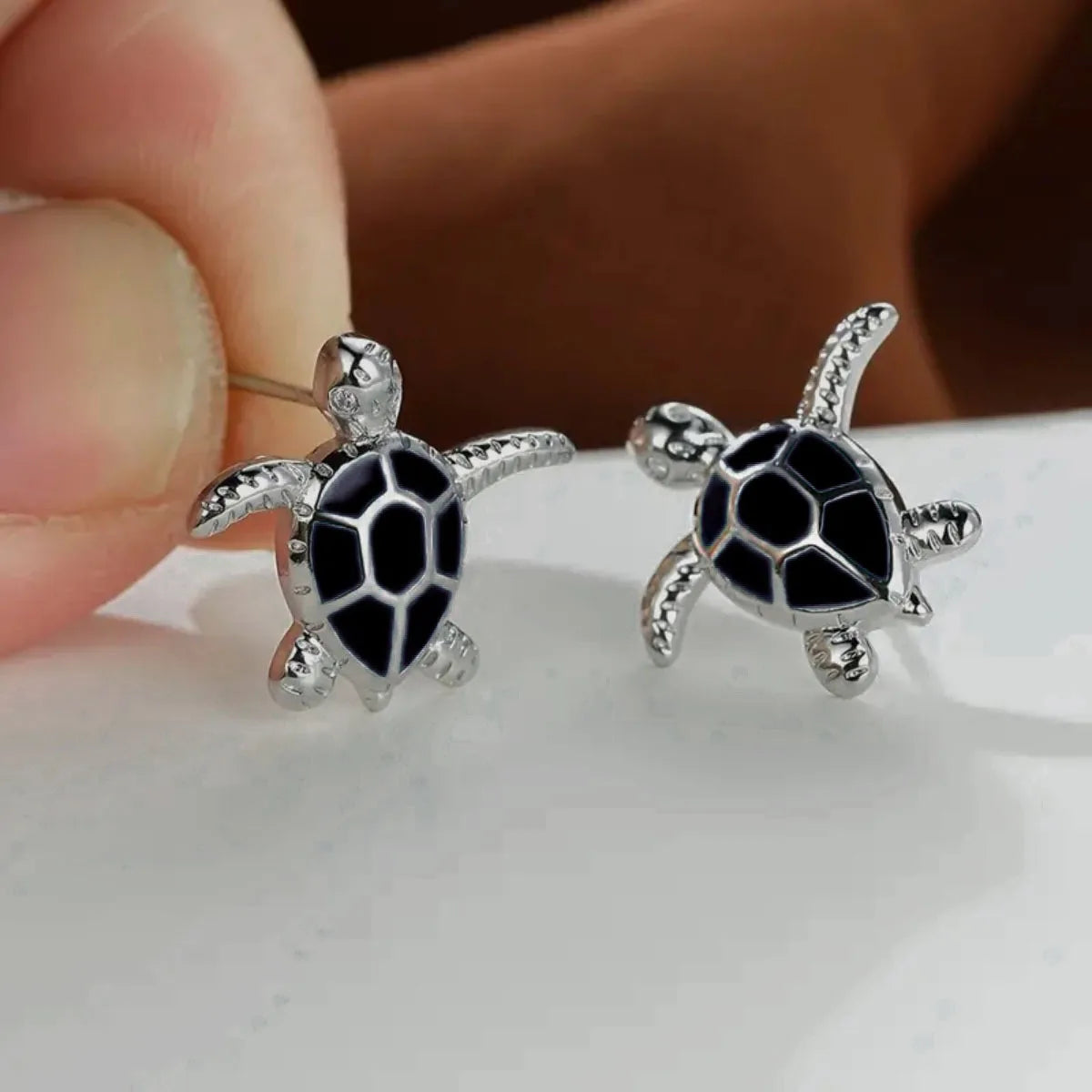 Seaweed Stud Earrings