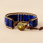 Vibrant Lapis Lazuli Protection Bracelet