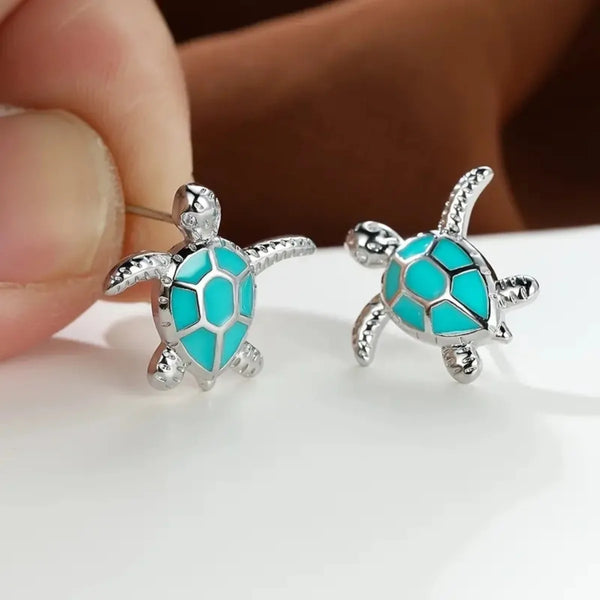 Seaweed Stud Earrings