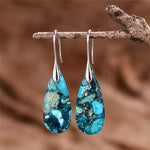 Ocean Regalite Drop Earrings