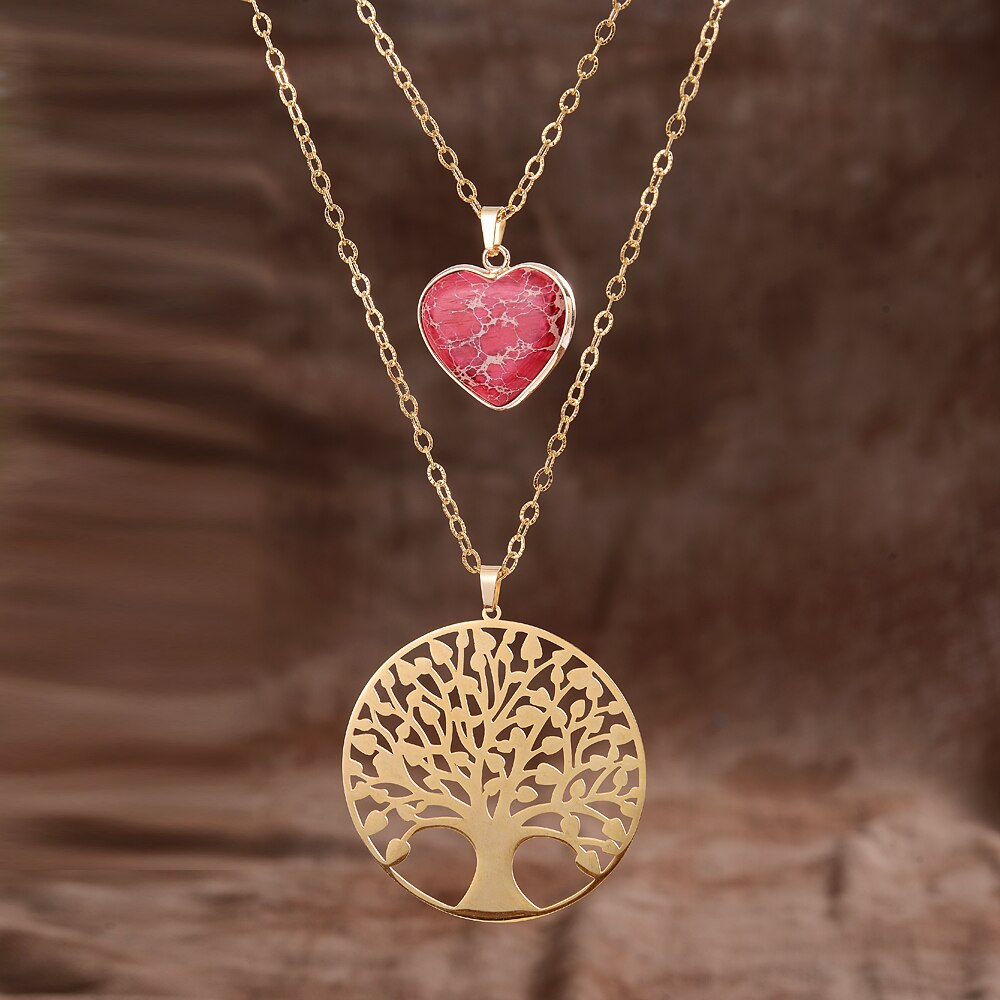 Heart & Tree of Life Pendant