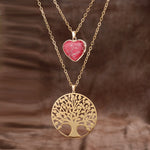 Heart & Tree of Life Pendant