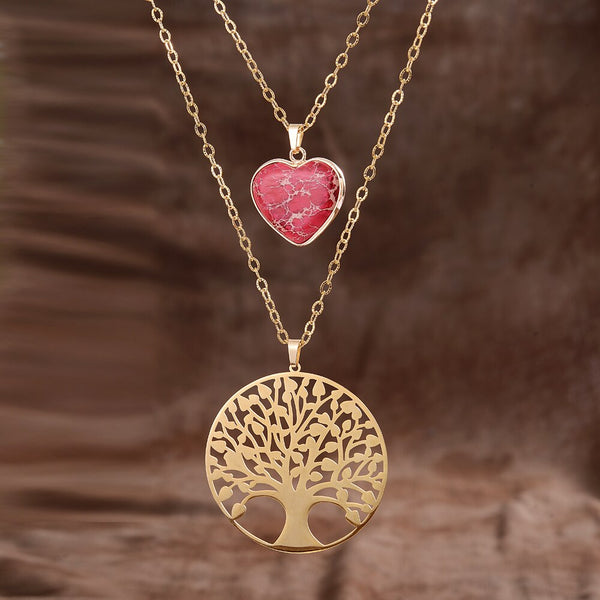 Heart & Tree of Life Pendant