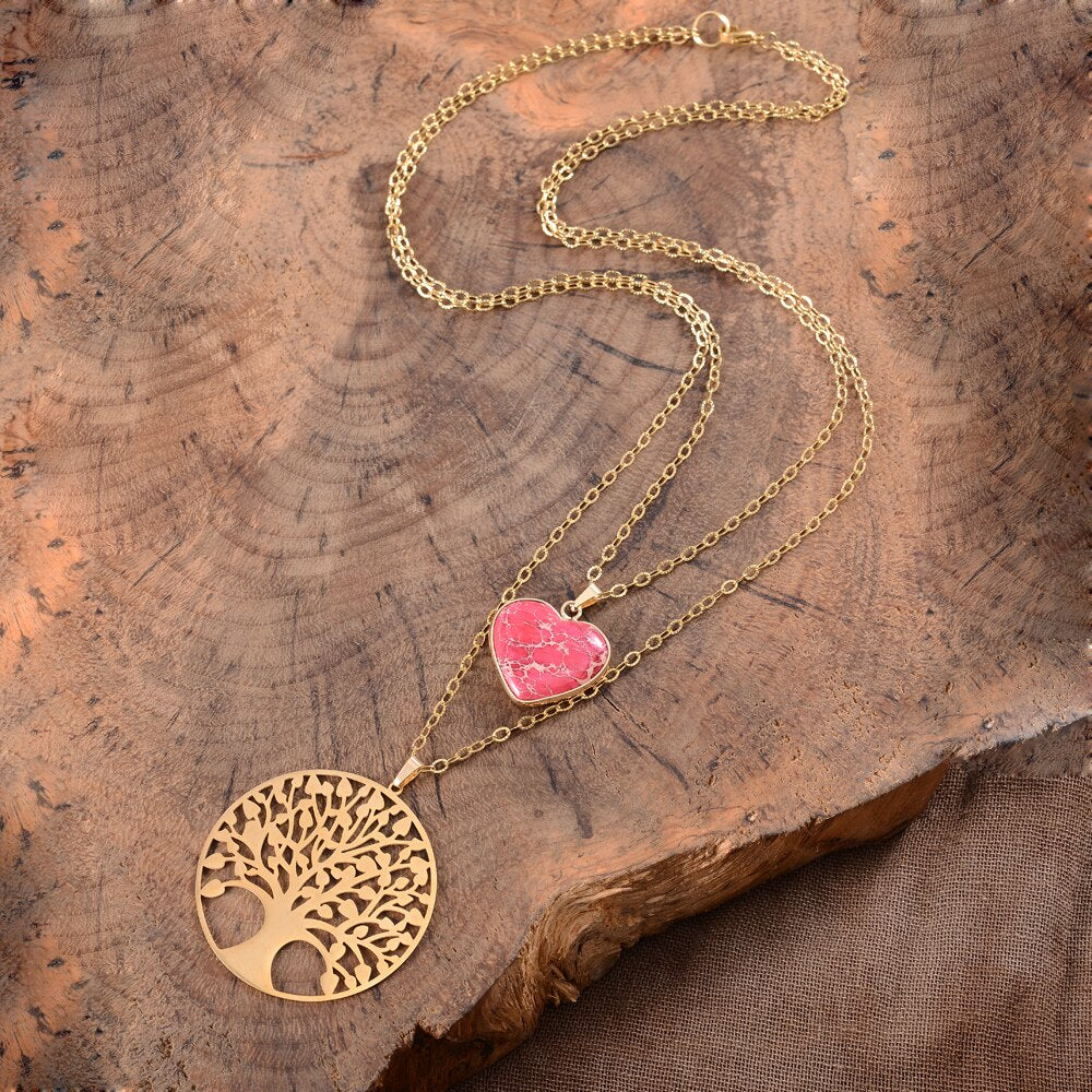 Heart & Tree of Life Pendant
