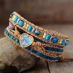 Vibrant Opal Love Bracelet