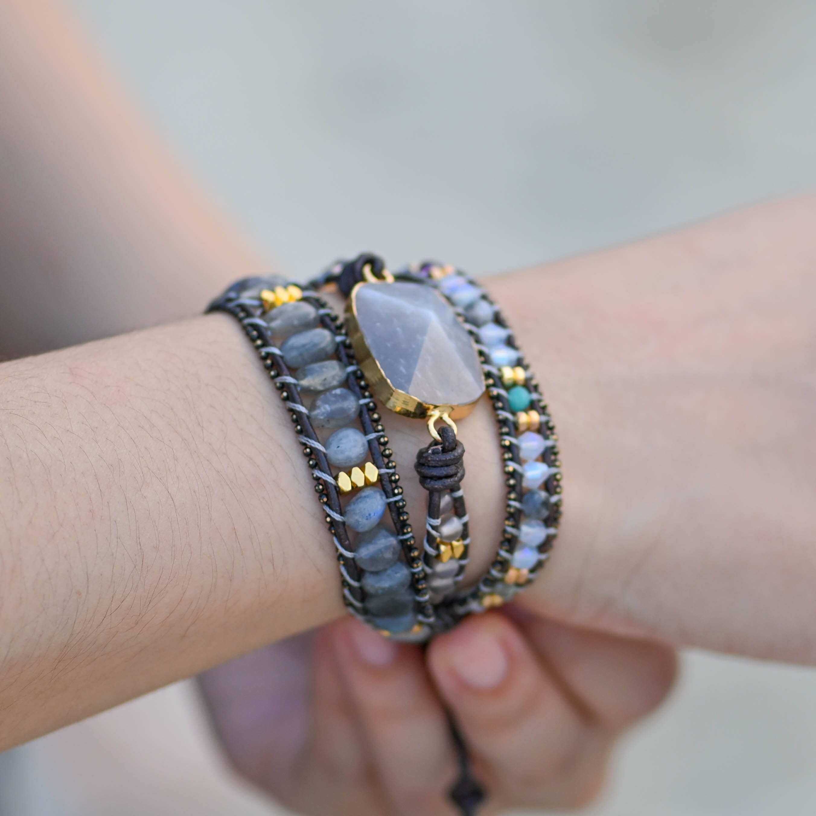 Labradorite Protection Bracelet