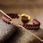 Vibrant Red Opal Love Protection Bracelet