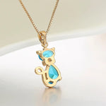 Cat Pendant Necklace
