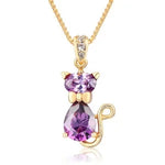 Cat Pendant Necklace