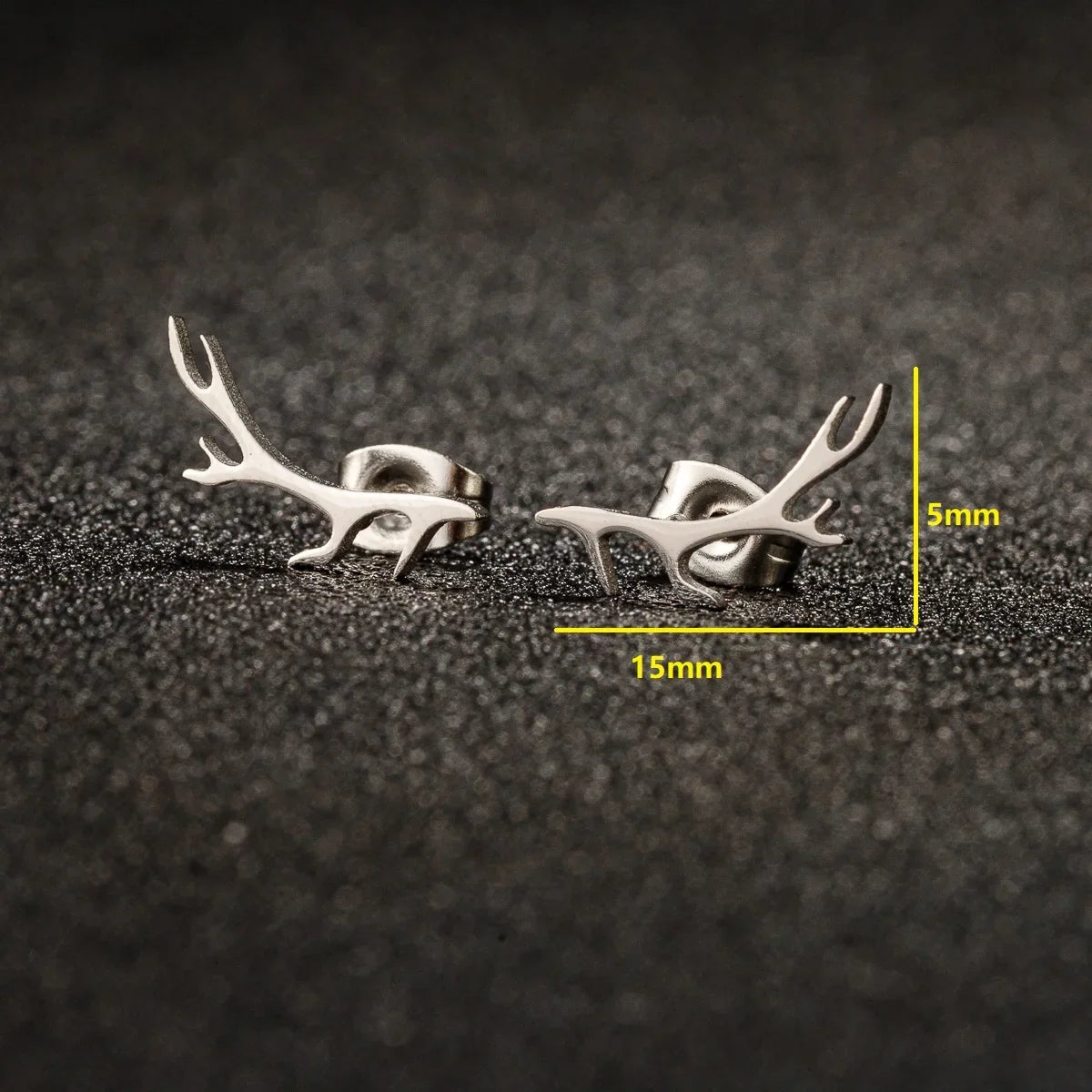 Antler Stud Earrings