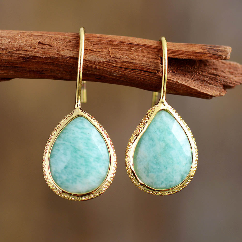Earth Healing Energy Drop Earrings