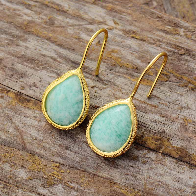 Earth Healing Energy Drop Earrings