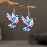 Hummingbird Drop Earrings