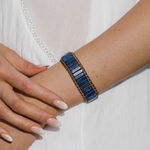 Vibrant Lapis Lazuli Protection Bracelet