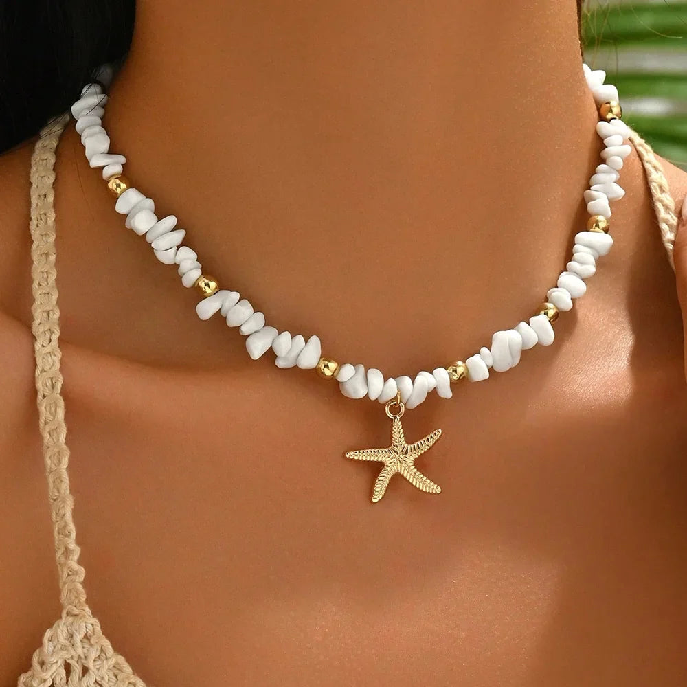 Ocean Dreams Shell Pendant Necklace