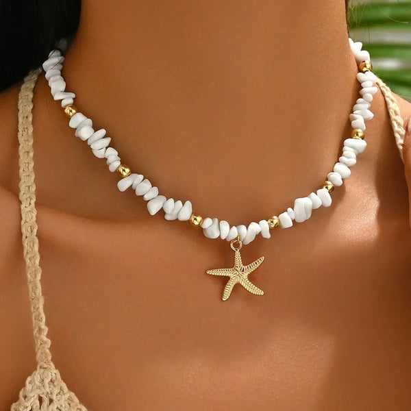 Ocean Dreams Shell Pendant Necklace