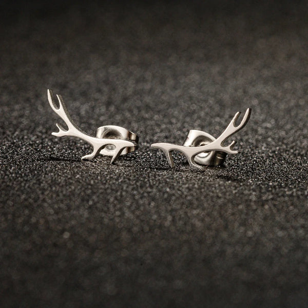 Antler Stud Earrings