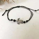Sea Turtle Leather Anklet