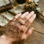 Vintage Pearl Nest Ring