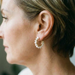 Vintage White Pearl Earrings