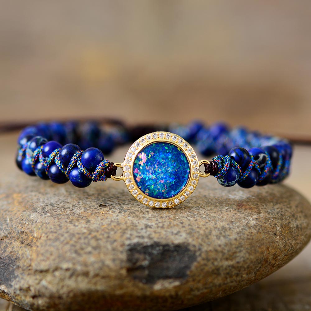 Stunning Jasper & Opal Bracelet