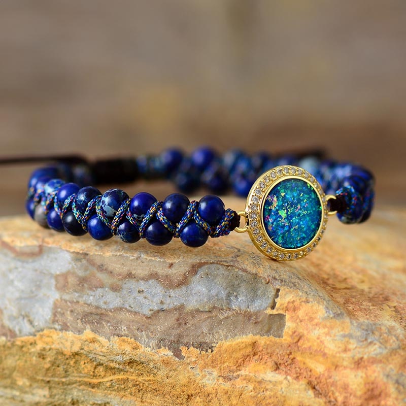 Stunning Jasper & Opal Bracelet