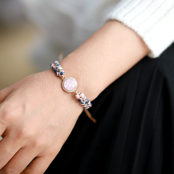 Stunning Jasper & Opal Bracelet