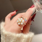 Adjustable Freshwater Pearl Ring