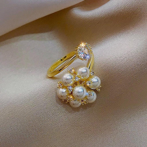 Adjustable Freshwater Pearl Ring