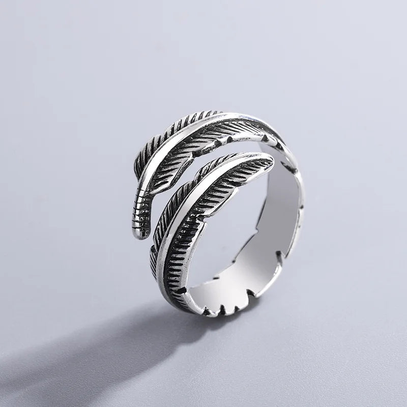 Feather From An Angel — Adjustable Memorial Ring