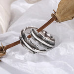 Feather From An Angel — Adjustable Memorial Ring