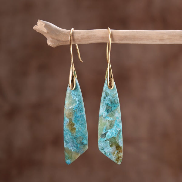 Amazonite Drop Earrings