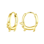 Precious Dachshund Hoops — A Pup Mom's Treasure